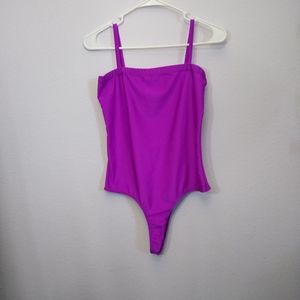 Neon purple  bodysuit